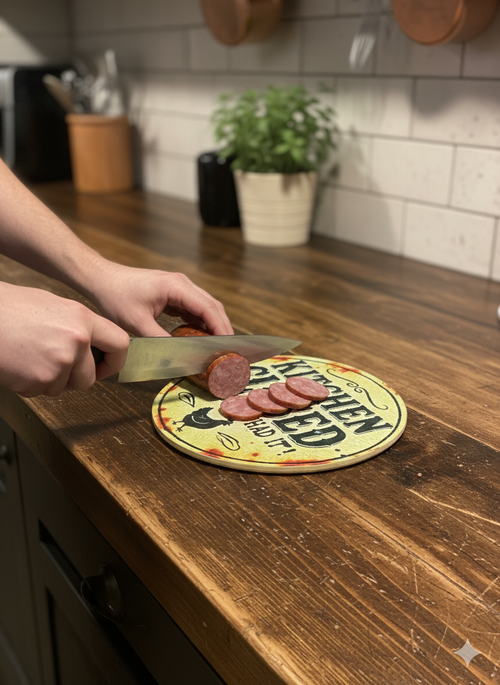 "Kitchen Closed" Cutting Board!
